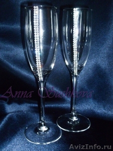 Свадебные бокалы ручной работы в Липецке - Изображение #10, Объявление #318999