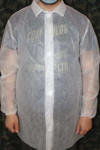 Продаются халаты немедицинские одноразовые плотностью 40 г - Изображение #1, Объявление #1687128